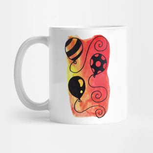 Watercolor Balloons Mug